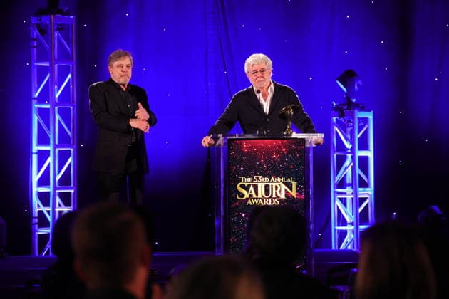 Los Angeles CA March 8 George Lucas the 53rd Annual Saturn Awards held at Universal Hilton on March 08, 2026 in Los Angeles, California Credit AdMedia 453900 2026 03 08  Copyright: xAdMediax STAR_453900_036