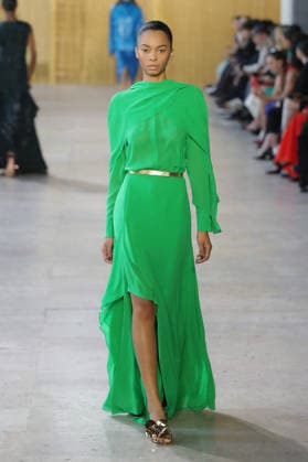 PFW - Akris Runway A model walks the runway during the Akris Womenswear Fall Winter 2026-2027 show as part of Paris Fashion Week on March 08, 2026 in Paris, France. Photo by Alain Gil Gonzalez ABACAPRESS.COM Paris France  Copyright: xGonzalezxAlain-Gil ABACAx