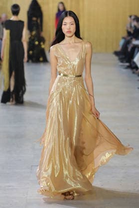 PFW - Akris Runway A model walks the runway during the Akris Womenswear Fall Winter 2026-2027 show as part of Paris Fashion Week on March 08, 2026 in Paris, France. Photo by Alain Gil Gonzalez ABACAPRESS.COM Paris France  Copyright: xGonzalezxAlain-Gil ABACAx