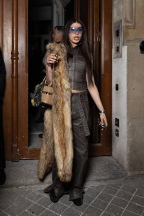 Mina Galan at Ottolinger Collection Femme Prêt à Porter Automne Hiver 2026 2027 fashion show during Paris Fashion Week on march 8th 2026 Julien Sarkissian Bestimage Celebrities at Ottolinger Women Ready to Wear Fall Winter 2026 2027 Collection fashion show, during Paris Fashion Week on march 8th 2026 Paris France  Copyright: xJulienxSarkissianx xBestimagexJulienxSarkissianx xBestimagex
