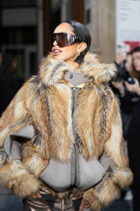 Dina Ayada at Ottolinger Collection Femme Prêt à Porter Automne Hiver 2026 2027 fashion show during Paris Fashion Week on march 8th 2026 Julien Sarkissian Bestimage Celebrities at Ottolinger Women Ready to Wear Fall Winter 2026 2027 Collection fashion show, during Paris Fashion Week on march 8th 2026 Paris France  Copyright: xJulienxSarkissianx xBestimagexJulienxSarkissianx xBestimagex