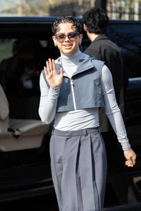 Isaac Ordonez at Lacoste Collection Femme Prêt à Porter Automne Hiver 2026 2027 fashion show during Paris Fashion Week on march 8th 2026 Thibault Duboucher Bestimage Celebrities at Lacoste Women Ready to Wear Fall Winter 2026 2027 Collection fashion show, during Paris Fashion Week on march 8th 2026 Paris France  Copyright: xThibaultxDuboucherx xBestimagexThibaultxDuboucherx xBestimagex