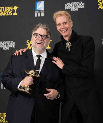 March 8, 2026, Hollywood, California, United States: Guillermo del Toro and arrives on the red carpet of the 53rd Annual Saturn Awards at The Hilton Universal City Hotel in Hollywood California on Mar. 8, 2026. (Contributing Photographer, Hollywood United States - ZUMAt169 20260308_zep_t169_004 Copyright: xConnorxTerryx