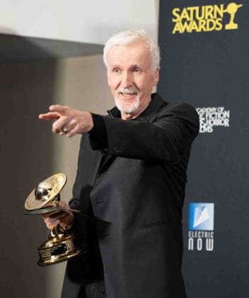 March 8, 2026, Hollywood, California, United States: James Cameron arrives on the red carpet of the 53rd Annual Saturn Awards at The Hilton Universal City Hotel in Hollywood California on Mar. 8, 2026. (Contributing Photographer, Hollywood United States - ZUMAt169 20260308_zep_t169_017 Copyright: xConnorxTerryx
