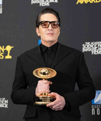 March 8, 2026, Hollywood, California, United States: David Dastmalchian arrives on the red carpet of the 53rd Annual Saturn Awards at The Hilton Universal City Hotel in Hollywood California on Mar. 8, 2026. (Contributing Photographer, Hollywood United States - ZUMAt169 20260308_zep_t169_029 Copyright: xConnorxTerryx