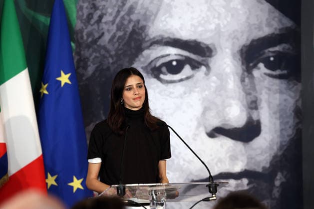 Rome - Italy, March 9, 2026: Actress Benedetta Porcaroli. At the Quirinale Palace, on the occasion of **International Women s Day**, a moment of reflection and recognition for the fundamental contribution of women to society, institutions, and the workplace.  Copyright: xmarcoxiacobuccix xipa-agency.netx xmarcoxiacobuccix IPA_Agency_IPA72613119