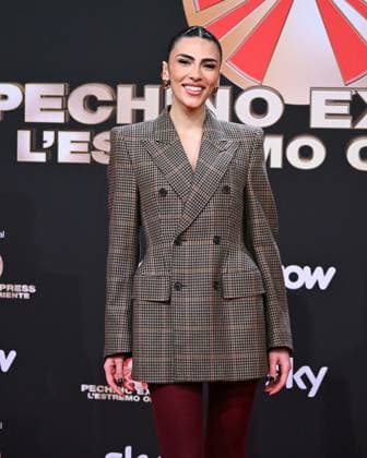 Milan, photocall for the contestants of the new edition of Pechino Express 2026, starting March 12 on Sky. Pictured: Giulia Salemi  Copyright: xManuelexMangiarottix xipa-agency.netx xManuelexMangiarottix IPA_Agency_IPA72619525