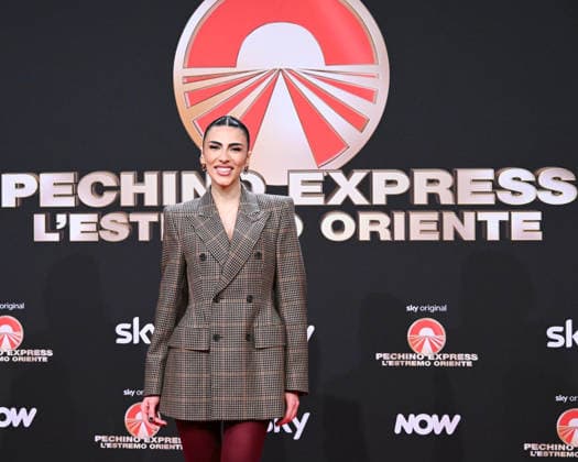 Milan, photocall for the contestants of the new edition of Pechino Express 2026, starting March 12 on Sky. Pictured: Giulia Salemi  Copyright: xManuelexMangiarottix xipa-agency.netx xManuelexMangiarottix IPA_Agency_IPA72619531