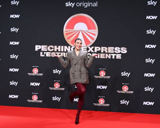 Milan, photocall for the contestants of the new edition of Pechino Express 2026, starting March 12 on Sky. Pictured: Giulia Salemi  Copyright: xManuelexMangiarottix xipa-agency.netx xManuelexMangiarottix IPA_Agency_IPA72619536