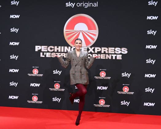 Milan, photocall for the contestants of the new edition of Pechino Express 2026, starting March 12 on Sky. Pictured: Giulia Salemi  Copyright: xManuelexMangiarottix xipa-agency.netx xManuelexMangiarottix IPA_Agency_IPA72619537