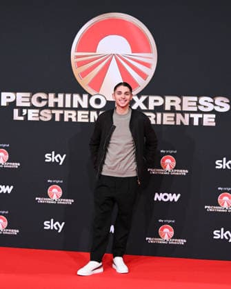 Milan, photocall for the contestants of the new edition of Pechino Express 2026, starting March 12 on Sky. Pictured: Filippo Laurino  Copyright: xManuelexMangiarottix xipa-agency.netx xManuelexMangiarottix IPA_Agency_IPA72619595