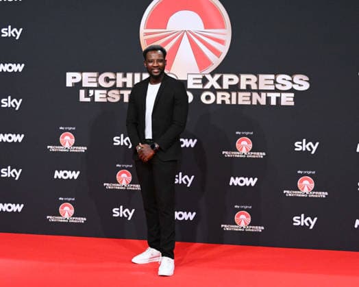 Milan, photocall for the contestants of the new edition of Pechino Express 2026, starting March 12 on Sky. Pictured: Assane Diop  Copyright: xManuelexMangiarottix xipa-agency.netx xManuelexMangiarottix IPA_Agency_IPA72619629