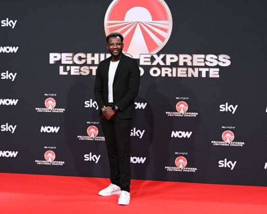 Milan, photocall for the contestants of the new edition of Pechino Express 2026, starting March 12 on Sky. Pictured: Assane Diop  Copyright: xManuelexMangiarottix xipa-agency.netx xManuelexMangiarottix IPA_Agency_IPA72619630
