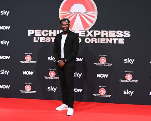 Milan, photocall for the contestants of the new edition of Pechino Express 2026, starting March 12 on Sky. Pictured: Assane Diop  Copyright: xManuelexMangiarottix xipa-agency.netx xManuelexMangiarottix IPA_Agency_IPA72619631