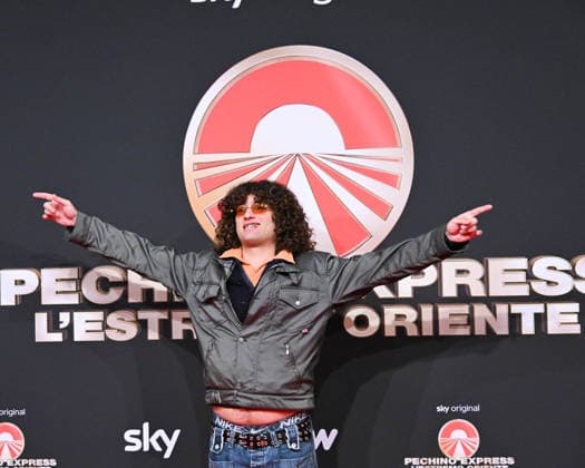 Milan, photocall for the contestants of the new edition of Pechino Express 2026, starting March 12 on Sky. Pictured: Tony 2Milli  Copyright: xManuelexMangiarottix xipa-agency.netx xManuelexMangiarottix IPA_Agency_IPA72619860