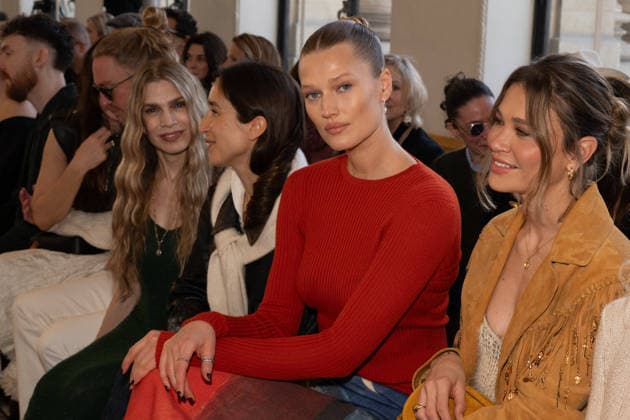 PFW - Gabriela Hearst Front Row Toni Garrn attend the Gabriela Hearst Winter 2026-2027 show as part of Paris Fashion Week on March 9, 2026 at Petit Palais in Paris, France. Photo by Laurent Zabulon ABACAPRESS.COM Paris France  Copyright: xZabulonxLaurent ABACAx