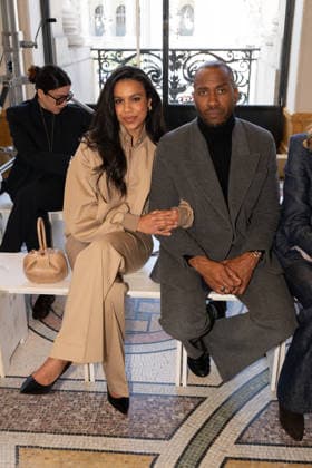 PFW - Gabriela Hearst Front Row Rashid Johnson attends the Gabriela Hearst Winter 2026-2027 show as part of Paris Fashion Week on March 9, 2026 at Petit Palais in Paris, France. Photo by Laurent Zabulon ABACAPRESS.COM Paris France  Copyright: xZabulonxLaurent ABACAx