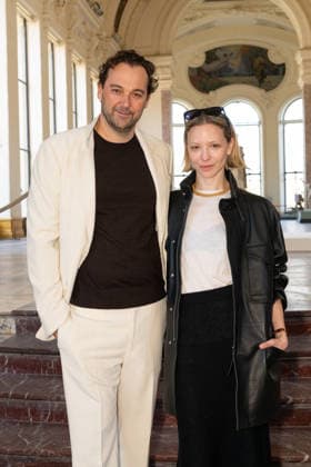PFW - Gabriela Hearst Photocall Daniel Humm and Annabelle dexter-Jones attend the Gabriela Hearst Winter 2026-2027 show as part of Paris Fashion Week on March 9, 2026 at Petit Palais in Paris, France. Photo by Laurent Zabulon ABACAPRESS.COM Paris France  Copyright: xZabulonxLaurent ABACAx