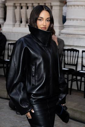 Amina Muaddi at the Front Row at the Zadig Voltaire Zadig Voltaire Fashion Show Ready to Wear Collection Fall Winter 2026 2027 during Paris Fashion Week PFW , Palais Galliera, Paris, France, March 09, 2026 Jeremy Melloul Bestimage Front Row at the Zadig Voltaire Zadig Voltaire Fashion Show Ready to Wear Collection Fall Winter 2026 2027 during Paris Fashion Week on March 09, 2026 Paris France  Copyright: xJeremyxMelloulx xBestimagexJeremyxMelloulx xBestimagex