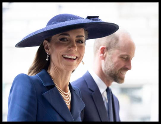 . 09 03 2026. London, United Kingdom. Prince William and Kate Middleton, the Prince and Princess of Wales , arriving at the Commonwealth Day Service at Westminster Abbey in London.  xStephenxLockx xi-Imagesx IIM-26620-0039