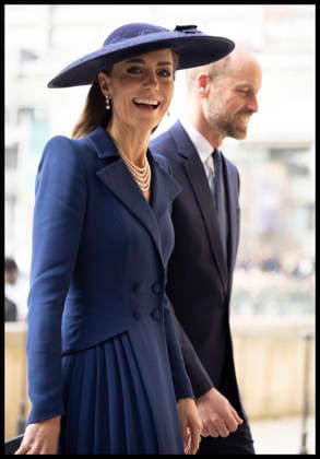 . 09 03 2026. London, United Kingdom. Prince William and Kate Middleton, the Prince and Princess of Wales , arriving at the Commonwealth Day Service at Westminster Abbey in London.  xStephenxLockx xi-Imagesx IIM-26620-0041