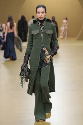 PFW - Zimmermann Runway A model walks the runway during the Zimmermann Womenswear Fall Winter 2026-2027 show as part of Paris Fashion Week on March 9, 2026 in Paris, France. Photo by Alain Gil Gonzalez ABACAPRESS.COM Paris France  Copyright: xGonzalezxAlain-Gil ABACAx