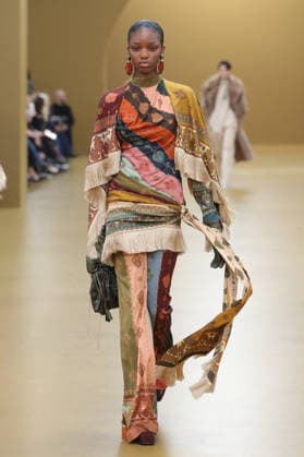 PFW - Zimmermann Runway A model walks the runway during the Zimmermann Womenswear Fall Winter 2026-2027 show as part of Paris Fashion Week on March 9, 2026 in Paris, France. Photo by Alain Gil Gonzalez ABACAPRESS.COM Paris France  Copyright: xGonzalezxAlain-Gil ABACAx