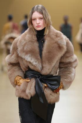 PFW - Zimmermann Runway A model walks the runway during the Zimmermann Womenswear Fall Winter 2026-2027 show as part of Paris Fashion Week on March 9, 2026 in Paris, France. Photo by Alain Gil Gonzalez ABACAPRESS.COM Paris France  Copyright: xGonzalezxAlain-Gil ABACAx