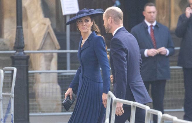 March 9, 2026, London, England, United Kingdom: Princess of Wales CATHERINE and Prince of Wales WILLIAM arrive at Westminster Abbey for Commonwealth Day Service. London United Kingdom  - ZUMAs262 20260309_zip_s262_010 Copyright: xTayfunxSalcix