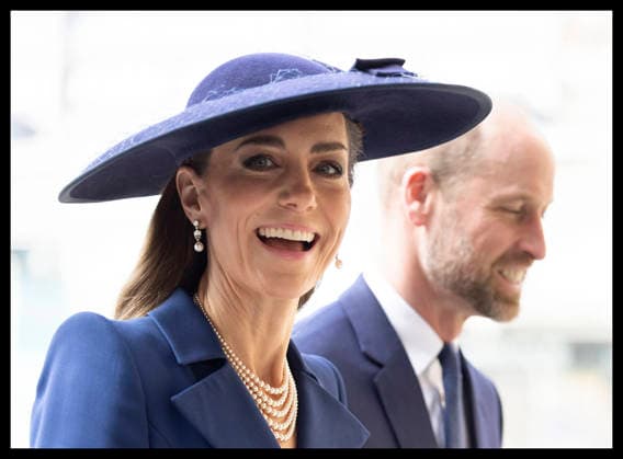 . 09 03 2026. London, United Kingdom. Prince William and Kate Middleton, the Prince and Princess of Wales , arriving at the Commonwealth Day Service at Westminster Abbey in London.  xStephenxLockx xi-Imagesx IIM-26620-0052
