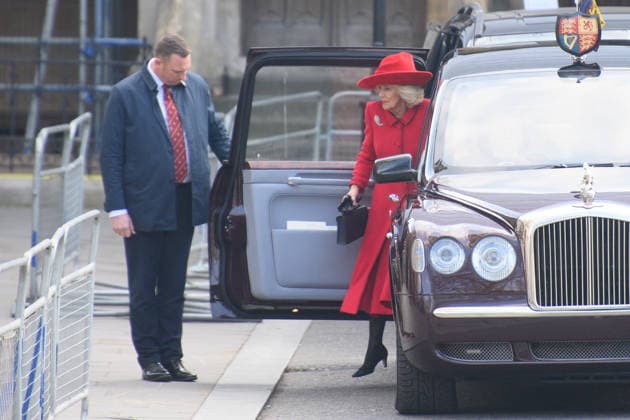 Commonwealth Day Service 2026 Arrivals at Westminster Abbey, London Queen Camilla arrives for a Commonwealth Day Service at Westminster Abbey, London, England, UK on Monday 9 March, 2026., Credit:Justin Ng Avalon UK, England, London, Westminster Abbey  Copyright: xJustinxNgx xAvalonx 1081420722