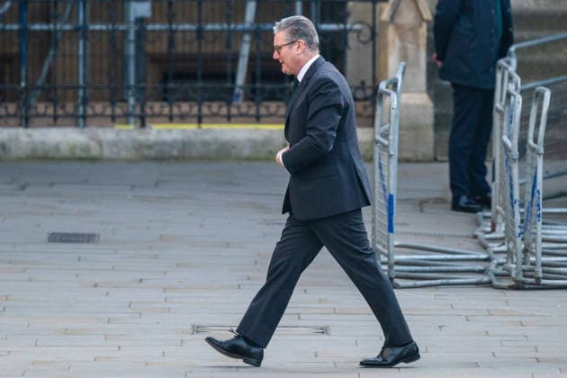 March 9, 2026, London, London, UK: LONDON, UK. Sir Keir Starmer, Prime Minister, arrives for The Commonwealth Day Service at Westminster Abbey, which has been held since 1972 and celebrates the people and cultures of the 54 Commonwealth nations. London UK  - ZUMAl94_ 20260309_zaf_l94_016 Copyright: xStephenxChungx