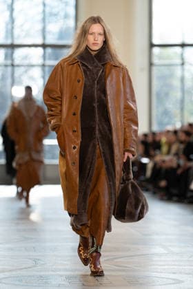 PFW - Gabriela Hearst Runway LZ A model walks the runway during the Gabriela Hearst Winter 2026-2027 show as part of Paris Fashion Week on March 09, 2026 at Petit Palais in Paris, France. Photo by Laurent Zabulon ABACAPRESS.COM  Copyright: xZabulonxLaurent ABACAx