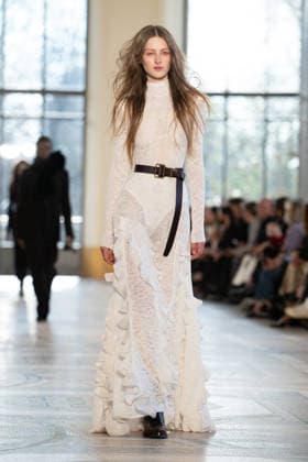 PFW - Gabriela Hearst Runway LZ A model walks the runway during the Gabriela Hearst Winter 2026-2027 show as part of Paris Fashion Week on March 09, 2026 at Petit Palais in Paris, France. Photo by Laurent Zabulon ABACAPRESS.COM  Copyright: xZabulonxLaurent ABACAx