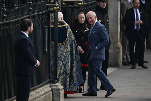 Commonwealth Day in London LONDON, UNITED KINGDOM - MARCH 9: Catherine, Princess of Wales, Britain’s King Charles III, Queen Camilla and Prince William, Prince of Wales attend a ceremony at Westminster Abbey as part of Commonwealth Day celebrations, on March 9, 2026, in London, United Kingdom. Rasid Necati Aslim Anadolu London United Kingdom. Editorial use only. Please get in touch for any other usage.  Copyright: x2026xAnadoluxRasidxNecatixAslimx