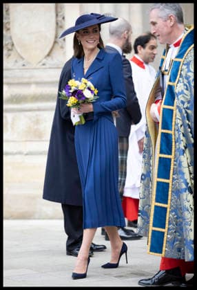 . 09 03 2026. London, United Kingdom. Kate Middleton, the Princess of Wales , leaving the Commonwealth Day Service at Westminster Abbey in London.  xStephenxLockx xi-Imagesx IIM-26620-0074