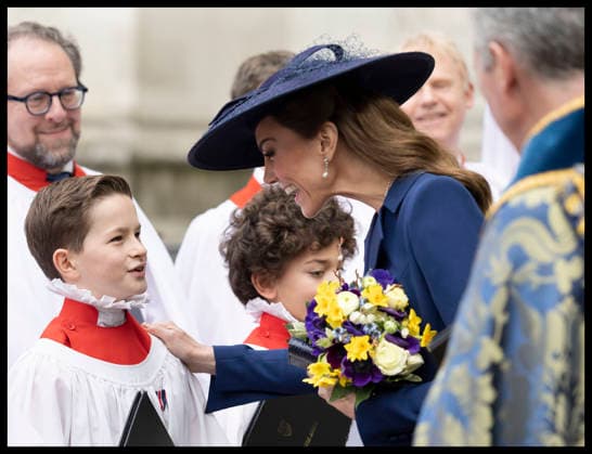. 09 03 2026. London, United Kingdom. Kate Middleton, the Princess of Wales , leaving the Commonwealth Day Service at Westminster Abbey in London.  xStephenxLockx xi-Imagesx IIM-26620-0077