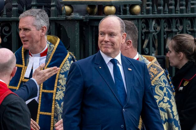 March 9, 2026, London, London, UK: LONDON, UK. Prince Albert of Monaco departs The Commonwealth Day Service at Westminster Abbey, which has been held since 1972 and celebrates the people and cultures of the 54 Commonwealth nations. London UK  - ZUMAl94_ 20260309_zaf_l94_039 Copyright: xStephenxChungx