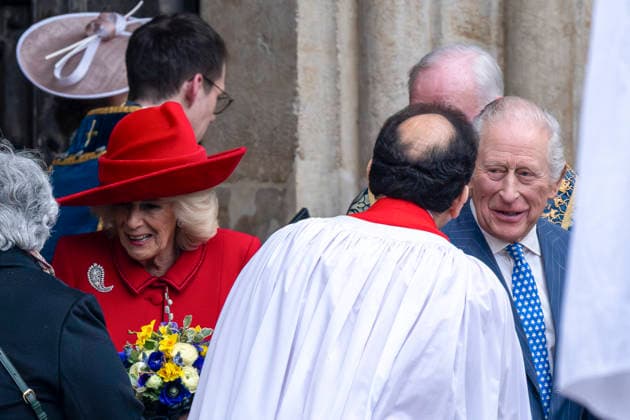 March 9, 2026, London, London, UK: LONDON, UK. Queen Camilla and King Charles depart The Commonwealth Day Service at Westminster Abbey, which has been held since 1972 and celebrates the people and cultures of the 54 Commonwealth nations. London UK  - ZUMAl94_ 20260309_zaf_l94_042 Copyright: xStephenxChungx