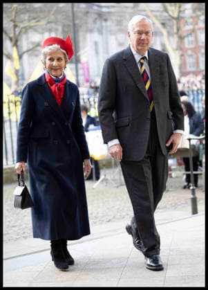 . 09 03 2026. London, United Kingdom. Duke and Duchess of Gloucester arriving at the Commonwealth Day Service at Westminster Abbey in London.  xStephenxLockx xi-Imagesx IIM-26620-0111