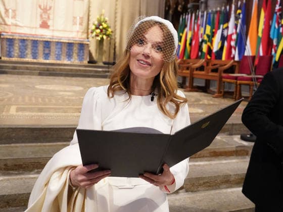 . 09 03 2026. London, United Kingdom. Geri Halliwell at the Commonwealth Day Service at Westminster Abbey in London.  xi-Imagesx xPoolx IIM-26620-0157