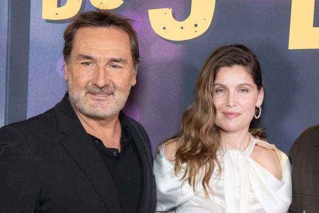 Crime Du 3eme Etage Premiere - Paris Gilles Lellouche and Laetitia Casta attend the photocall for the premiere of Crime Du 3eme Etage held at the Pathe Wepler in Paris, France on March 9, 2026. Photo by David Boyer ABACAPRESS.COM Paris France  Copyright: xBoyerxDavid ABACAx