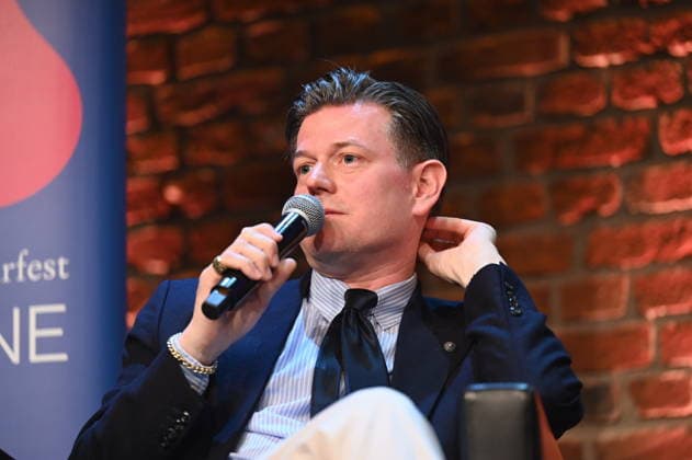 Der Autor Lenz Koppelstätter liest und spricht auf der Lit.Cologne, dem internationalen Literaturfestival