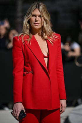 PFW Gabriela Hearst Outside Arrivals Alexandra Richards arriving at the Gabriela Hearst show during Fashion Week in Paris, France on March 9, 2026. Photo by Julien Reynaud APS-Medias ABACAPRESS.COM Paris France  Copyright: xReynaudxJulien APS-Medias ABACAx