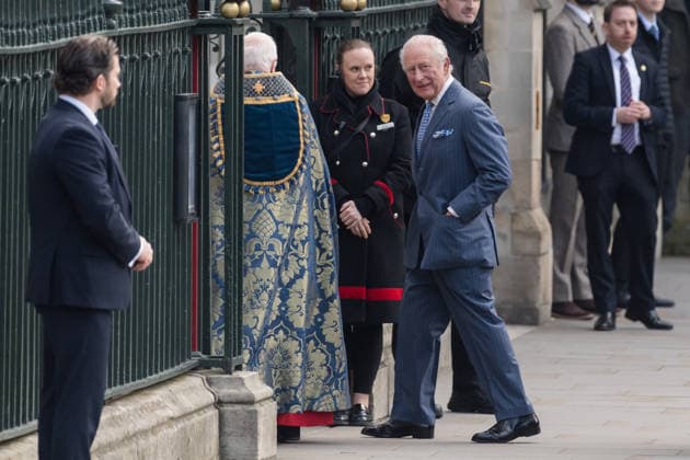 March 9, 2026, London, England, United Kingdom: King CHARLES III arrives for the Commonwealth Day Service at Westminster Abbey held annually to celebrate the people and cultures of the Commonwealth nations. London United Kingdom  - ZUMAs371 20260309_zip_s371_035 Copyright: xWiktorxSzymanowiczx