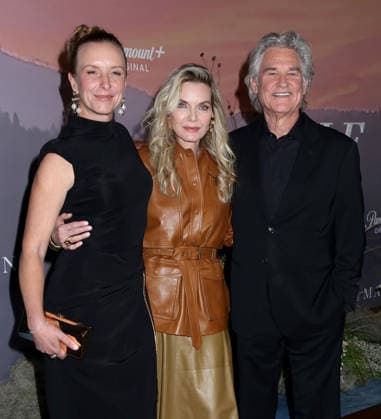 Paramount+ s The Madison New York Premiere Christina Voros, Michelle Pfeiffer and Kurt Russell attending Paramount+ s The Madison New York Premiere held at Jazz at Lincoln Center on March 9, 2026 in New York City, NY New York City Jazz at Lincoln Center NY USA Copyright: xStevenxBergman AFF-USA.COMx