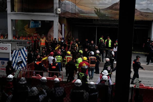 March 9, 2026, Mexico City, Cdmx, Mexico: A building damaged in the 2017 earthquake collapsed suddenly on Tlalpan Avenue in Mexico City. This building was used to handle labor disputes related to wrongful termination, among other government procedures. Confirmed reports indicate that two people were rescued, one alive and one deceased, but two more remain trapped. Rescue teams from all levels are on site working with canine units. Mexico City Mexico  - ZUMAp204 20260309_zip_p204_001 Copyright: xJosuexPerezx
