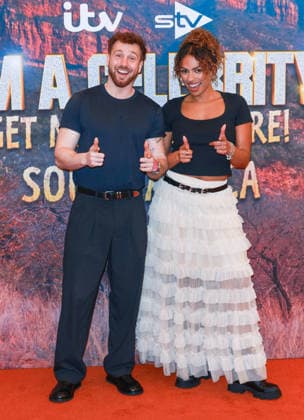 I m A Celebrity... South Africa Series 2 Photocall In London - 09 Mar 2026 Sam Thompson and Kemi Rodgers seen during the I m A Celebrity... South Africa Series 2 photocall at the Ham Yard Hotel in London. London United Kingdom Copyright: xBrettxCovex xSOPAxImagesx Sam Kemi BDC_8965