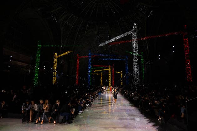 PFW - Chanel Runway LZ A model walks the runway during the Chanel Winter 2026-2027 show as part of Paris Fashion Week on March 09, 2026 at Grand Palais in Paris, France. Photo by Laurent Zabulon ABACAPRESS.COM  Copyright: xZabulonxLaurent ABACAx