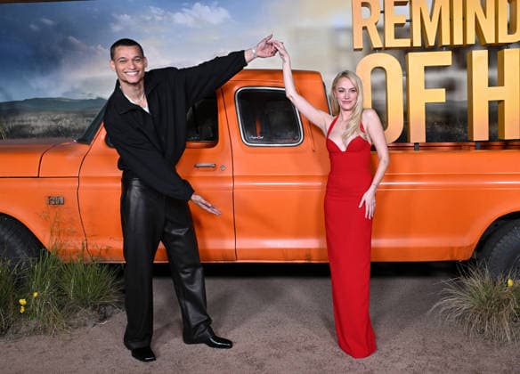 ˜Reminders of Him™ Premiere Tyriq Withers and Maika Monroe arriving to Universal Pictures premiere of Reminders of Him held at the Hollywood Legion Theater at Post 43 on March 09, 2026 in Los Angeles, CA. Los Angeles Hollywood Legion Theater at Post 43 California USA Copyright: xLisaxOConnorx xAFF-USA.comx